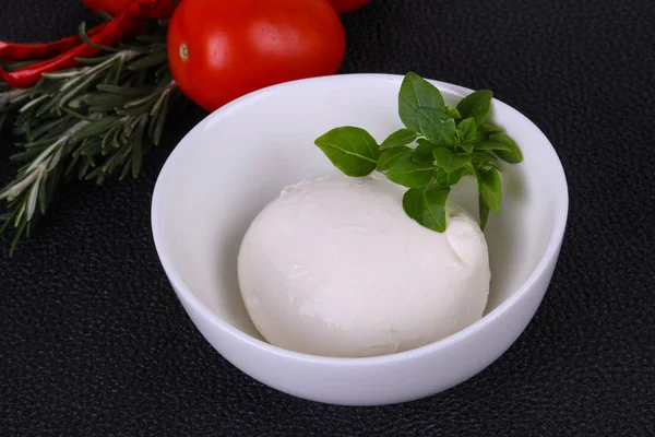 Mozzarella italiana palla di formaggio — Foto Stock