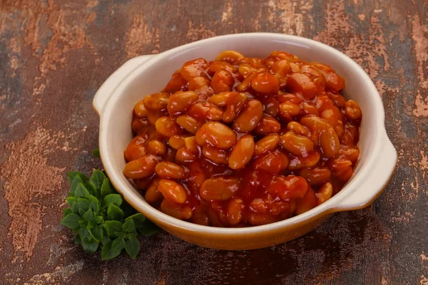 Baked kidney with tomato sauce — Stock Photo, Image