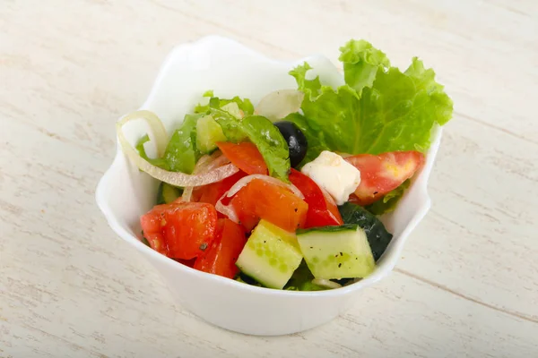 Greek salad — Stock Photo, Image