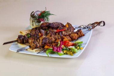 Barbekü et karışımı