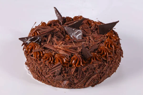 Εκλεπτυσμένη σοκολάτα κέικ — Φωτογραφία Αρχείου