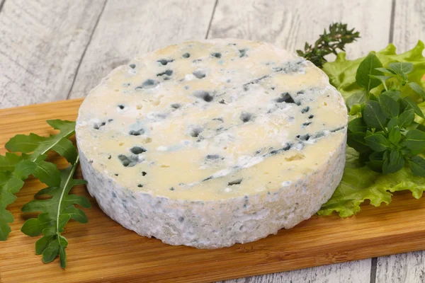 Kulatá plísňový sýr — Stock fotografie