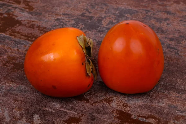 Süße leckere Persimmon — Stockfoto