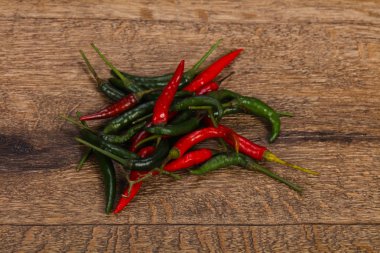 Sıcak ve baharatlı Biber yığını