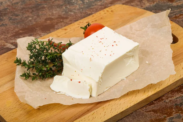 Formaggio tradizionale Feta — Foto Stock