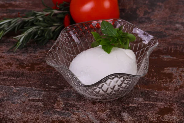 Mozzarella italiana palla di formaggio — Foto Stock