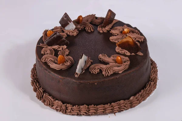 Finom torta csokoládé — Stock Fotó