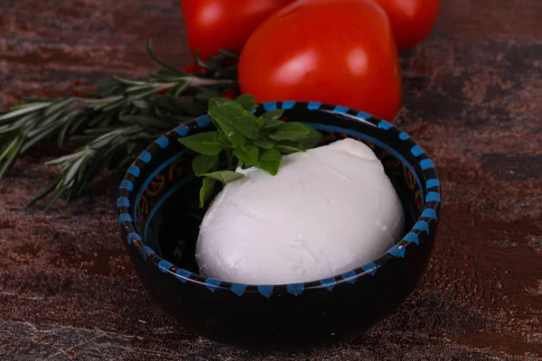 Włoski Mozzarella sera piłkę — Zdjęcie stockowe