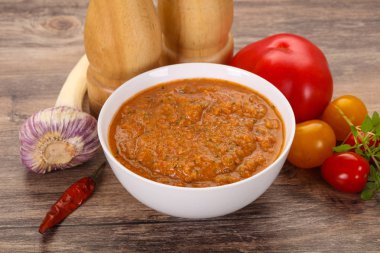 Ünlü Ispanyol Gazpacho domates çorbası