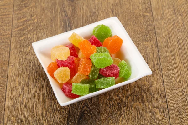 Sweet candied fruit — Stock Photo, Image