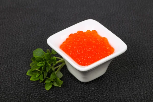 Caviar rojo de lujo —  Fotos de Stock
