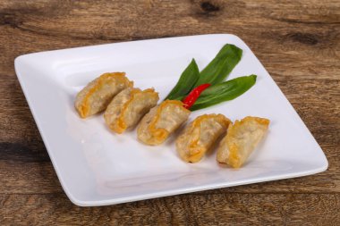 Japon geleneksel mutfağı Gyoza köfte