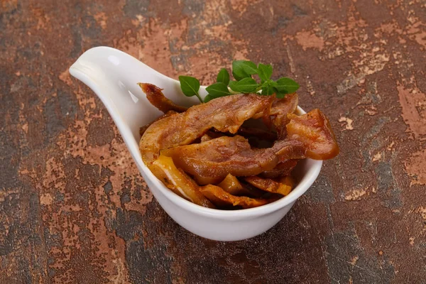 Spuntino all'orecchio di maiale — Foto Stock