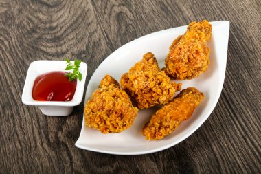 Çıtır tavuk kanatları