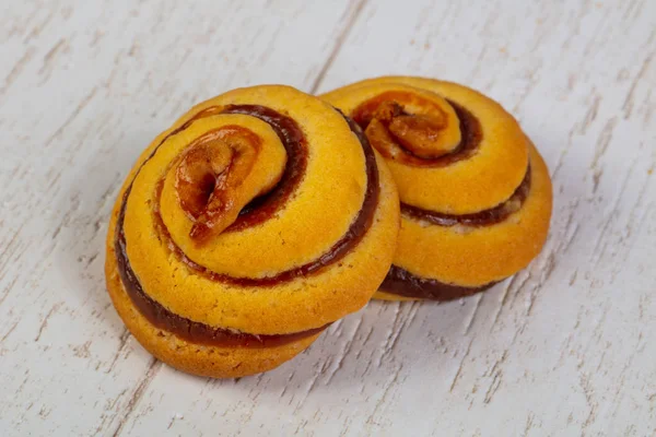 Leckere Shortbread-Plätzchen — Stockfoto