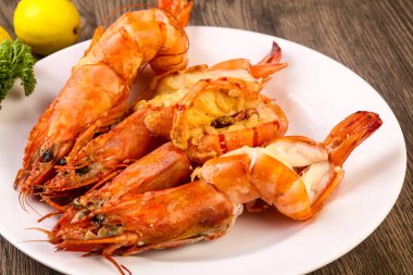 Izgara kaplan karides