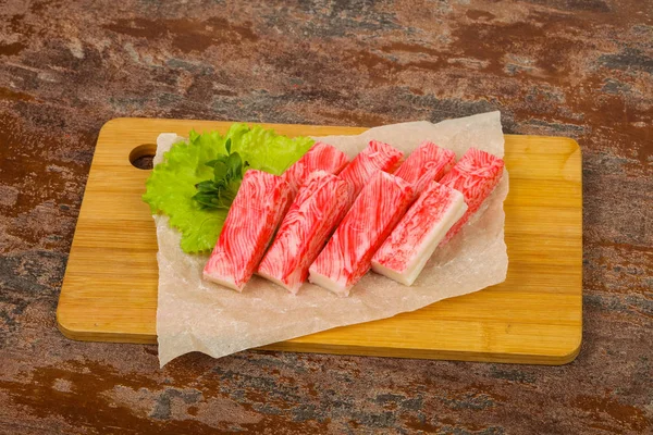 Caranguejo surimi stick — Fotografia de Stock