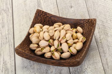 Fıstıklı fındık yığını