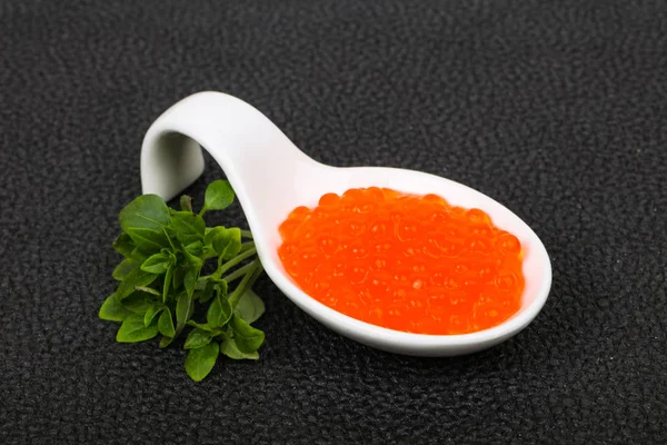 Caviar rojo de lujo — Foto de Stock