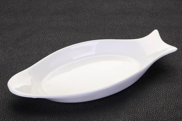 Tigela de porcelana branca — Fotografia de Stock