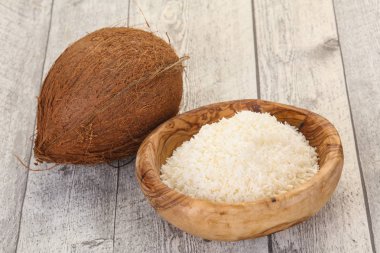 Somun ile Hindistan cevizi rendelenmiş çip