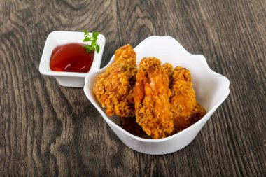 Çıtır tavuk kanatları