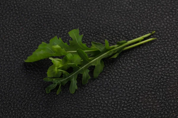 Green fresh Rocket leaves