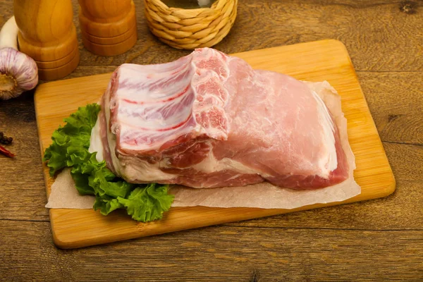 Raw pork meat — Stock Photo, Image