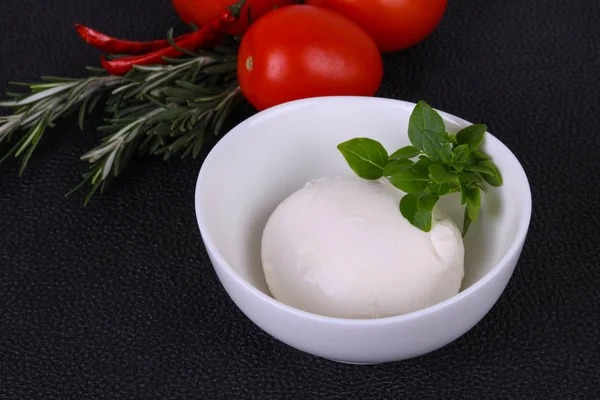 Pelota italiana de queso Mozzarella — Foto de Stock