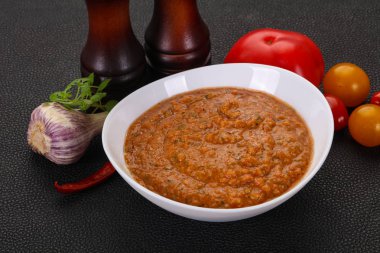 Ünlü Ispanyol Gazpacho domates çorbası