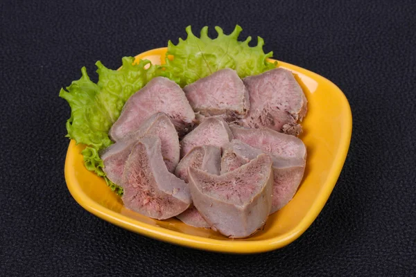 Gurmet domuz dil snack — Stok fotoğraf
