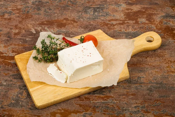 Tradiční feta sýr — Stock fotografie