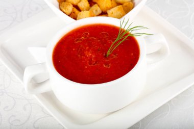 Gazpacho çorbası