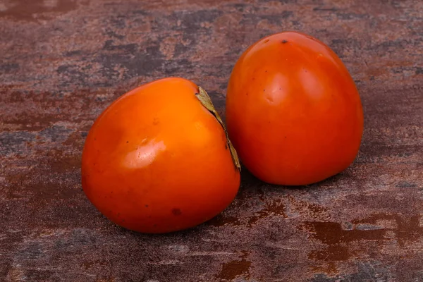 Süße leckere Persimmon — Stockfoto