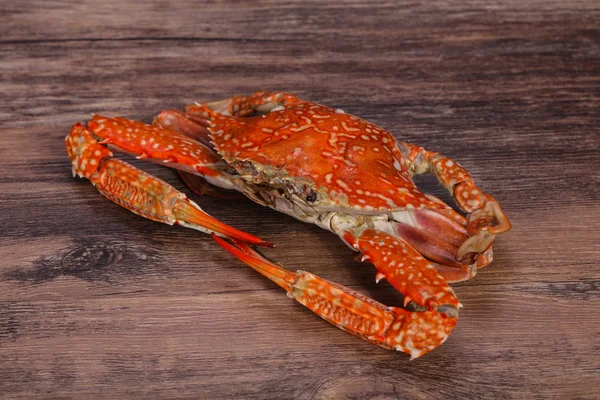 Vařený kraba připravený k jídlu — Stock fotografie