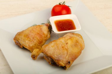 fırında tavuk budu