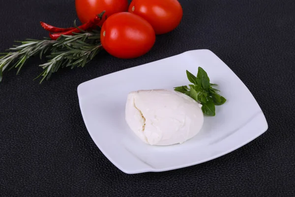 Italienische Mozzarella-Käsekugel — Stockfoto