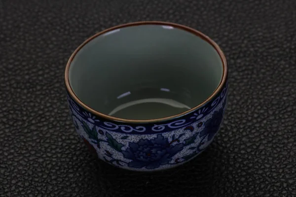 Taza de té china vacía —  Fotos de Stock