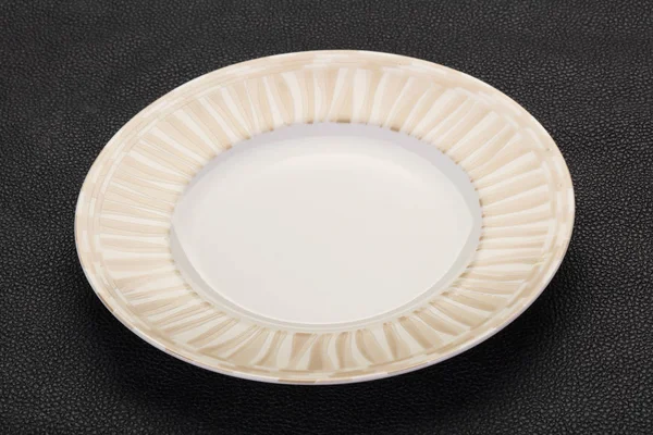 Empty white plate — Stock Photo, Image