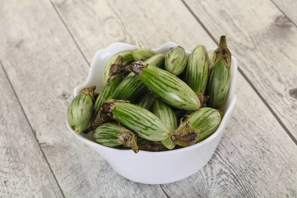 Green asian eggplant — Stock Photo, Image