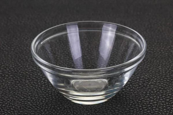 Empty glass bowl — Stock Photo, Image