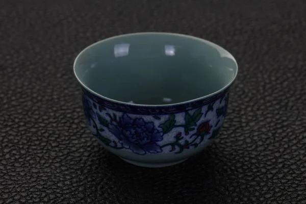 Leere chinesische Teetasse — Stockfoto