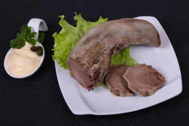 Gurmet domuz dil snack