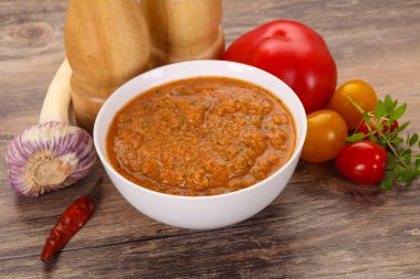 Ünlü Ispanyol Gazpacho domates çorbası