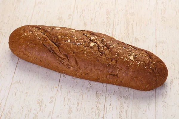 Black loaf bread — Stock Photo, Image