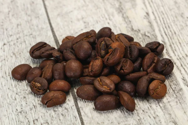 Rostade kaffebönor för matlagning — Stockfoto