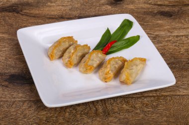 Japon geleneksel mutfağı Gyoza köfte