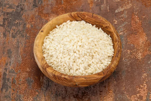 Arroz de Arborio de risoto italiano — Fotografia de Stock