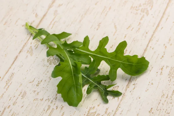 Green fresh Rocket leaves