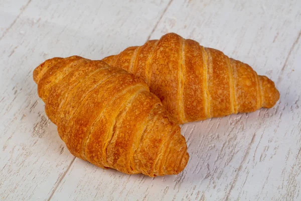 Läckra franska croissanter — Stockfoto